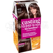 Краска для волос Casting  Creme Gloss 412 Какао со льдом