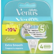 Кассеты Venus Gillette 4 шт Embrace