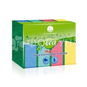Губка для посуды Русалочка Eco Line 4 шт Макси