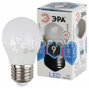 Лампа Эра  светодиодная LED P45 9Вт 4000К Е27