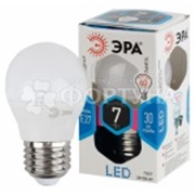 Лампа Эра  светодиодная LED P45 7Вт 4000К Е27