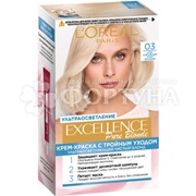 Краска для волос Excellence 03 Супер-осветляющий русый пепельный