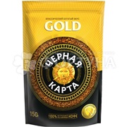 Кофе Черная Карта 150 г Gold м/у