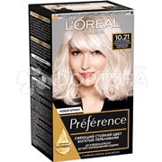 Краска для волос Preference 10.21 Стокгольм Светло-светло русый перламутровый осветляющий