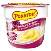 Пюре картофельное Роллтон 40 г с сливочным вкусом