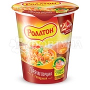 Лапша быстрого приготовления Роллтон 70 г со вкусом говядины