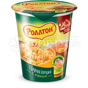 Лапша быстрого приготовления Роллтон 70 г со вкусом курицы