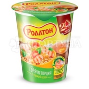 Лапша быстрого приготовления Роллтон 70 г со вкусом курицы ''Цезарь''