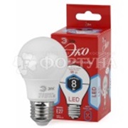 Лампа Эра Эко  светодиодная LED А55 8Вт 4000К Е27