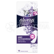 Прокладки Always 18 шт Незаметная защита экстра ежедневные