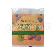 Салфетки Фортуна 2 шт универсальные целлюлозные 15*15см