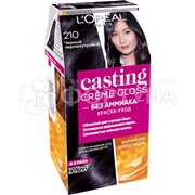 Краска для волос Casting  Creme Gloss 210 Черный перламутр