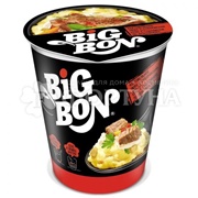 Пюре картофельное BIGBON 60 г с сухариками и соусом с говядиной