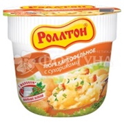 Пюре картофельное Роллтон 40 г с сухариками