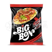 Лапша быстрого приготовления BIGBON 75 г со вкусом говядины и соусом томат с базиликом