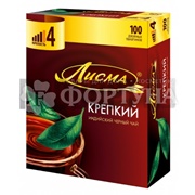 Чай Лисма 100 пакетов Крепкий