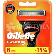 Кассеты Gillette Fusion 6 шт