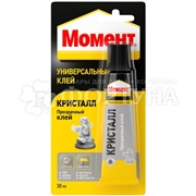 Клей Момент 30 мл Кристалл блистер карта