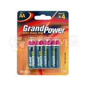 Батарейка GrandPower 4 шт AA R6 Extra HD
