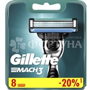 Кассеты Gillette MACH-3 8 шт
