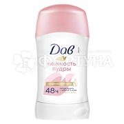 Дезодорант твердый Дав 40 мл Нежность пудры