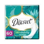 Прокладки Discreet 60 шт Водная лилия Трио ежедневные