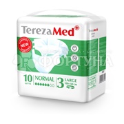 Подгузники TerezaMed 10 шт Large Extra Для взрослых