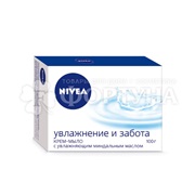 Туалетное мыло Nivea 100 г Увлажнение и забота