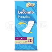 Прокладки Lecomfo 20 шт Panty Soft Deo ежедневные