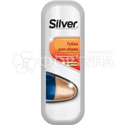 Губка для обуви Silver  Натуральная придающая блеск