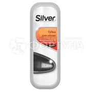 Губка для обуви Silver  Черная придающая блеск