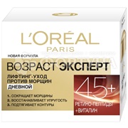 Крем для лица L'oreal Возраст эксперт 50 мл Дневной 45+